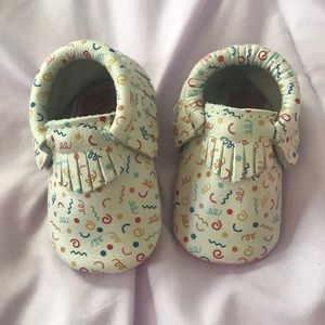 NEW Freshly Picked Sz 2 “Birthday Girl” Moccasins